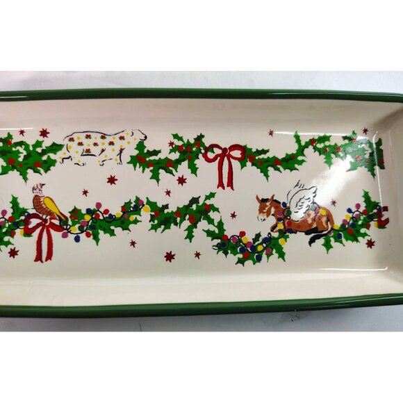 Cath Kidston Salt & Pepper Shaker Set w/Tray, Polar Bear Rabbit Hare 3 Piece - Picture 6 of 8